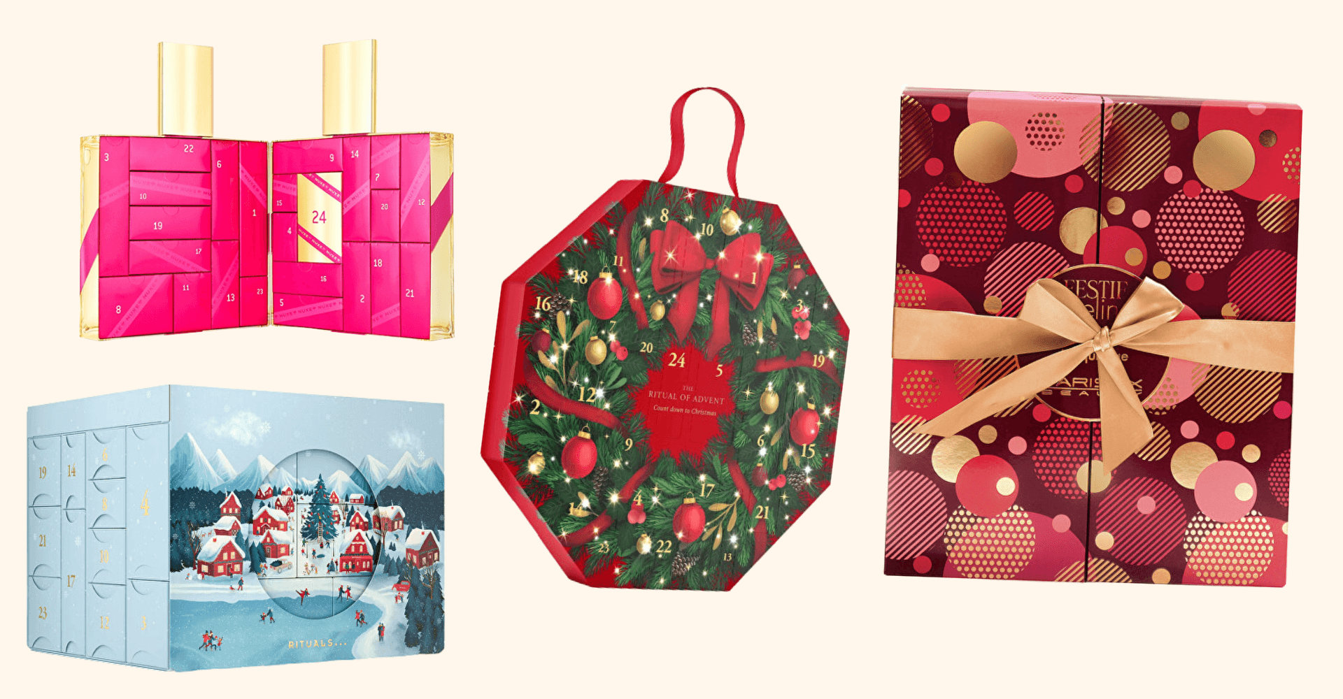 24 nejkrásnějších kosmetických adventních kalendářů [2025]