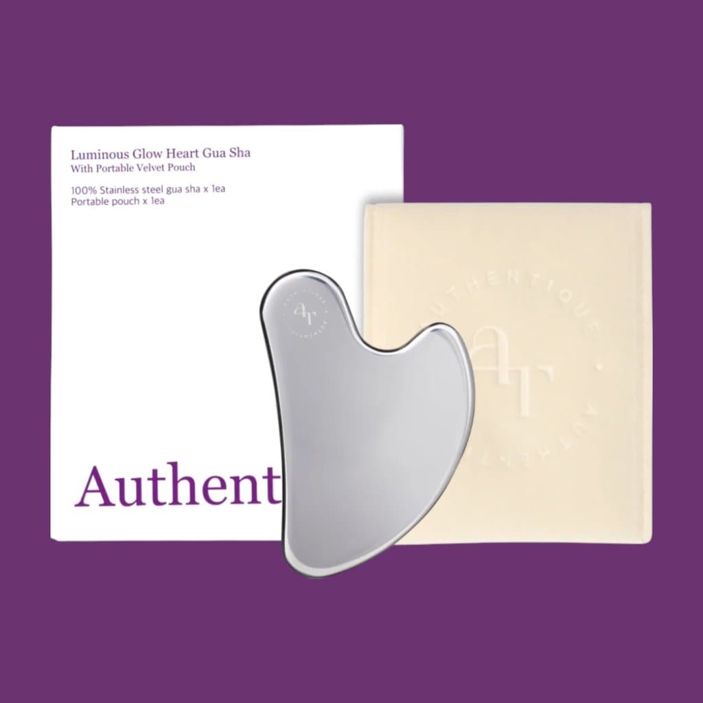 AUTHENTIQUE Luminous Glow Heart Guasha