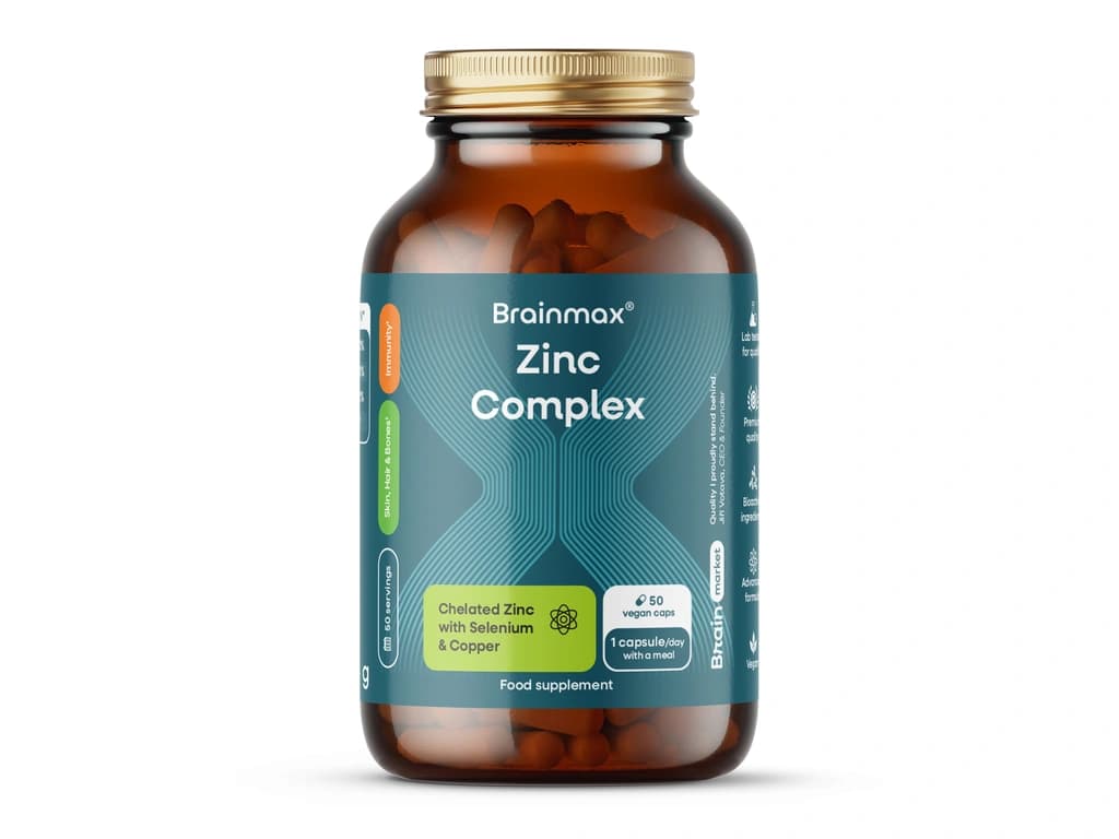 BrainMax Zinc Complex 50 kapslí