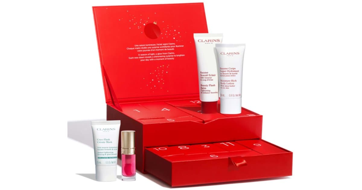 Clarins Advent Calendar 12 Holiday Season
