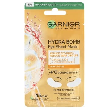 Garnier Skin Naturals oční maska s kyselinou hyaluronovou 6 g