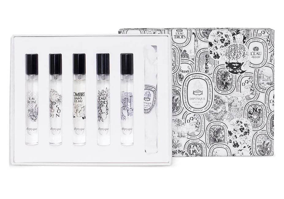 Diptyque kolekce miniatur, 5 × 7,5 ml
