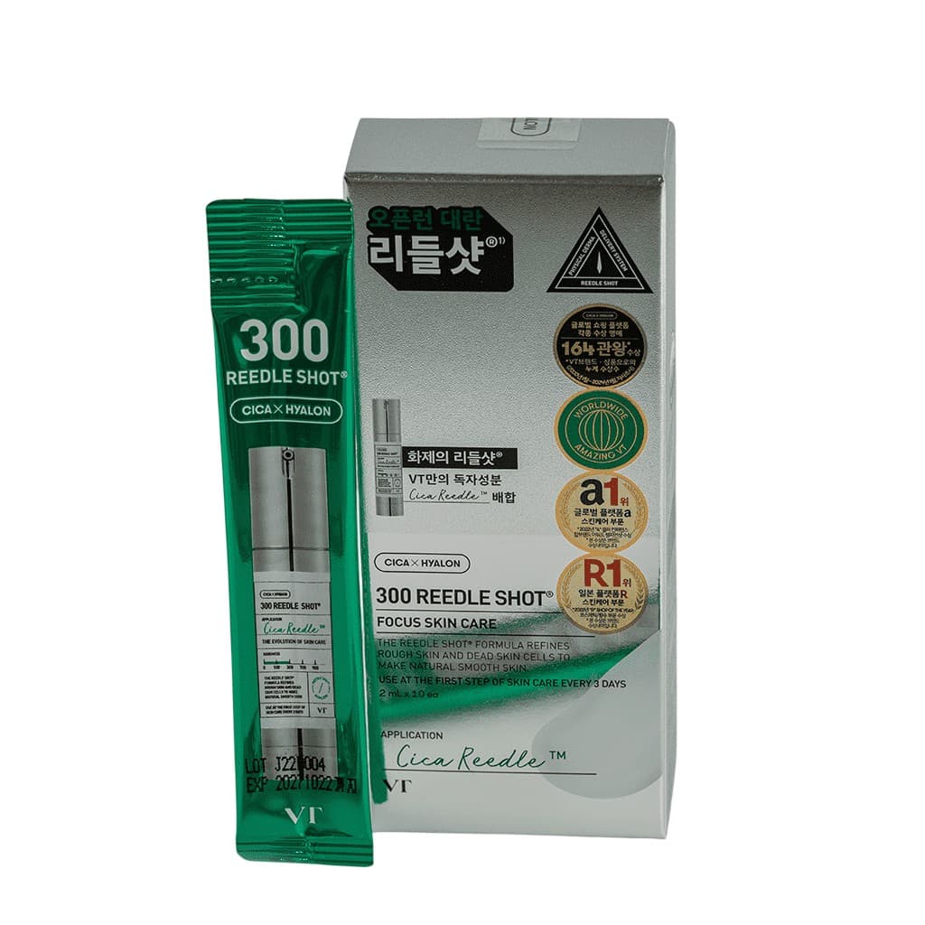VT Cosmetics Reedle Shot 300, 10 × 2 ml