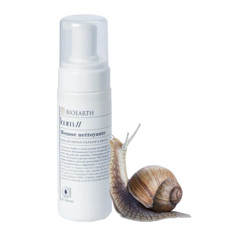 BIOEARTH Čisticí pěna LOOM se šnečím extraktem 150 ml