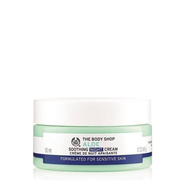 The Body Shop Zklidňující noční krém Aloe 50 ml