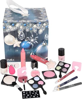 Zmile Cosmetics Adventní kalendář Cube Blue Magic