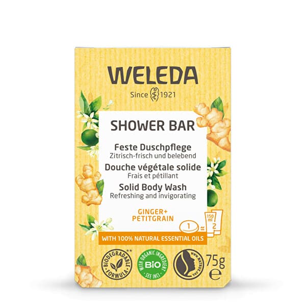 Weleda Citrusové osvěžující mýdlo Ginger + Petitgrain 75 g