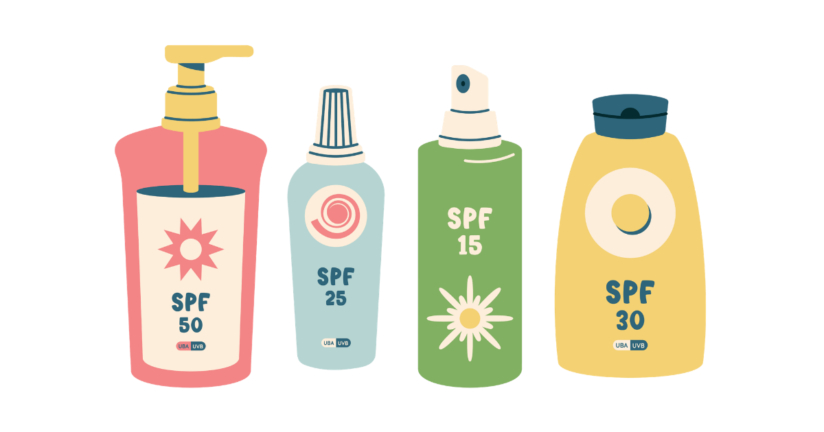 Porovnání správného a nedostatečného množství opalovacího krému na dlani